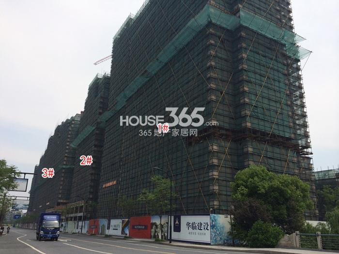 凯文杭庄1、2、3号楼施工进程图（2015.5）