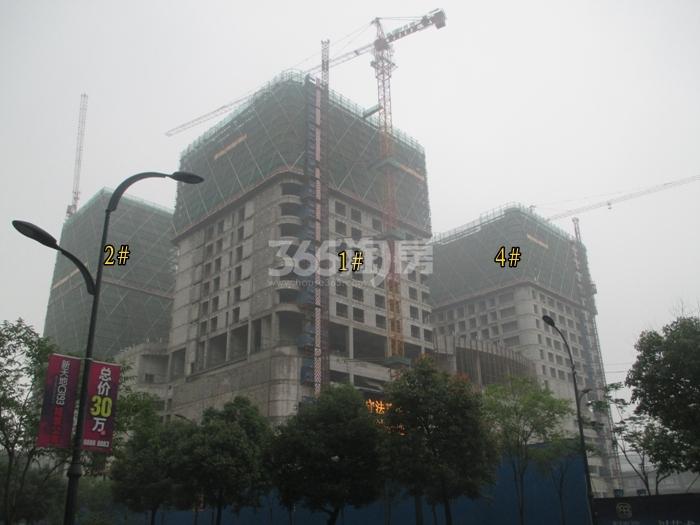 2015年7月新天地G193广场项目实景--1、2、4号楼