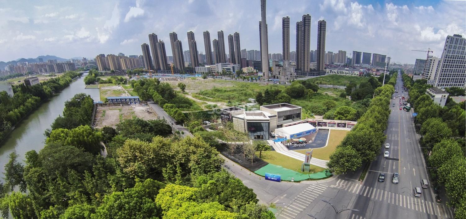 2015年9月初杭州大悦城项目航拍实景