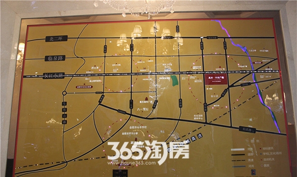 禹洲中央广场区位图（2015.09.23）
