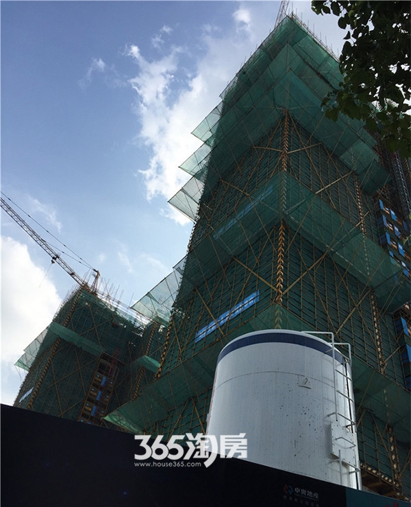 天珑广场9月工程进度实景图（2015.9.17）
