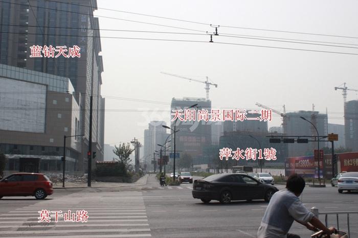 2015年10月天阳尚景国际项目二期及周边楼盘