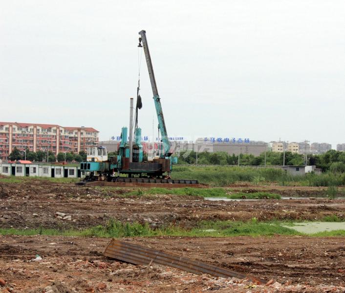 东方蓝海工程进度（2015年6月摄）