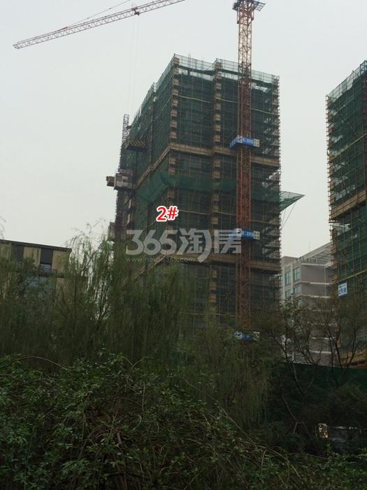 龙湖唐宁ONE项目2号楼施工进程图（2015.11）