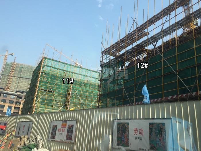 2015年12月景瑞悦西台项目实景--11、12号楼