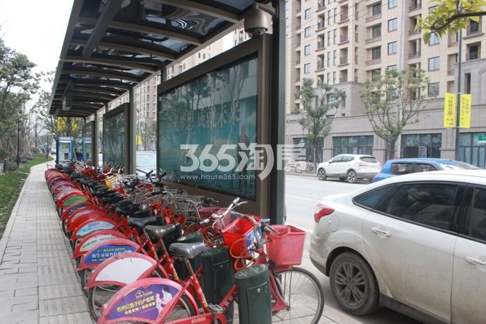 合景天峻项目周边配套——公共自行车租赁点