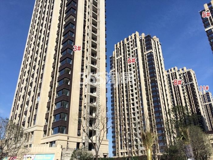 融科瑷颐湾3、5、6、8、11号楼实景图 2016年2月摄